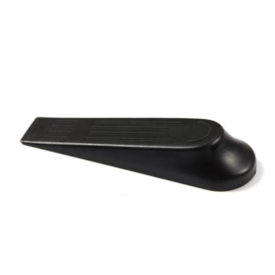 Home Deco Factory Deurstop - 4x stuks - zwart - kunststof - deurstoppen