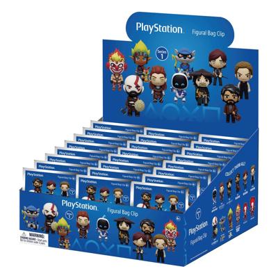 Playstation 3D Foam Bag Clips Series 1 Display (24)