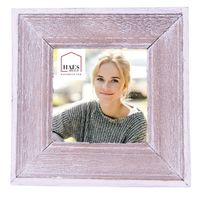 HAES DECO - Fotolijst 7x7 Bruin, formaat 12x1x12 cm - Farm Living - thumbnail