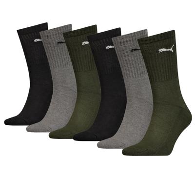 Puma Sportsokken 6-pack Green Combo-43/46