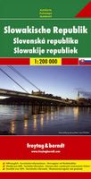 Wegenkaart - landkaart Slowakische Republik - Slowakije | Freytag & Berndt - thumbnail