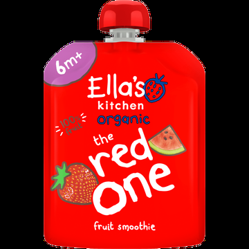 Ella&apos;s Kitchen Fruit smoothie the red one 6+ biologisch 90 g bij Jumbo