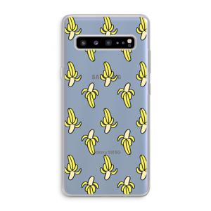 Bananas: Samsung Galaxy S10 5G Transparant Hoesje