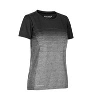 Geyser G11024 Gestreepte T-Shirt Naadloze Vrouwen - Antraciet melange - XS