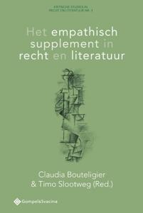 Het empathisch supplement in recht en literatuur (Paperback)