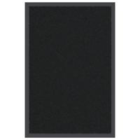 Deurmat 40x60 cm zwart