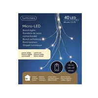 Microled l60cm-40l zilver/w.wit bo
