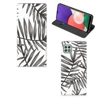 Samsung Galaxy A22 5G Smart Cover Leaves Grey