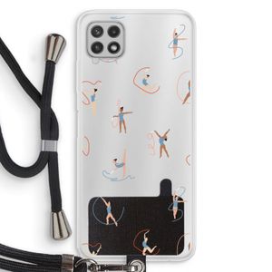 Dancing #3: Samsung Galaxy A22 4G Transparant Hoesje met koord