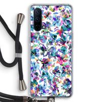Hibiscus Flowers: OnePlus Nord CE 5G Transparant Hoesje met koord