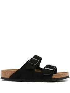 Birkenstock sandales Arizona en daim - Noir