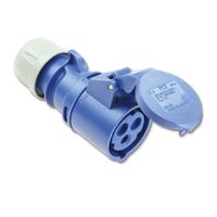 CEE Koppelcontactstop 32A 250V 3-polig IP44 Keraf