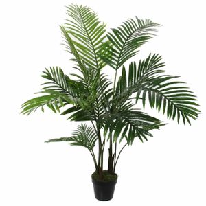 Mica Decorations Palm kunstplant - groen - H110 x D90 cm