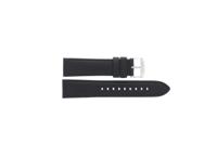 Horlogeband Armani AR1733 Leder Zwart 20mm