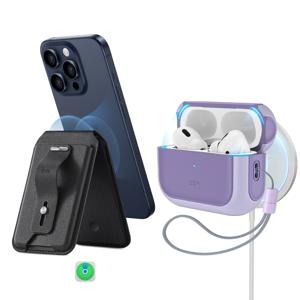 Orbit Hybrid Everyday-Carry Bundle for AirPods Pro (2023/2022/2019) - Purple