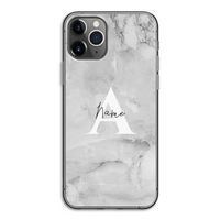 Ivory Marble: iPhone 11 Pro Transparant Hoesje