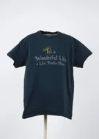 Gildan T-shirt in Navy size M