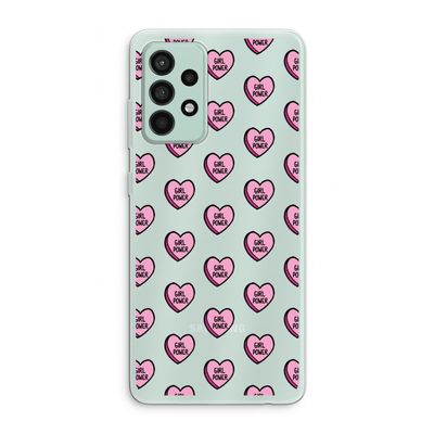 GIRL POWER: Samsung Galaxy A52s 5G Transparant Hoesje
