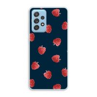 Framboosjes: Samsung Galaxy A73 Transparant Hoesje