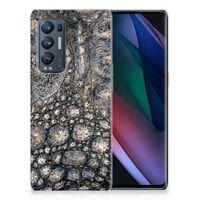 OPPO Find X3 Neo TPU Hoesje Krokodillenprint