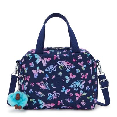 Kipling Miyo Lunch Bag-butterfly fun