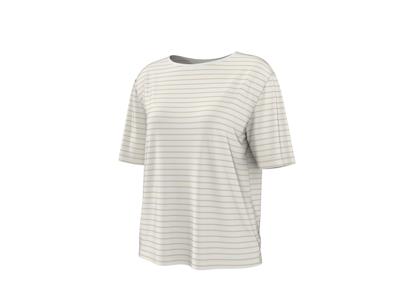 esmara Dames T-shirt (wit/beige, L (44/46))