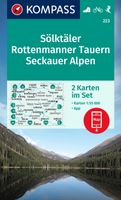Wandelkaart 223 Sölktäler - Rottenmanner Tauern - Seckauer Alpen | Kompass