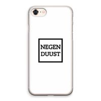 Negenduust vierkant: iPhone 8 Transparant Hoesje