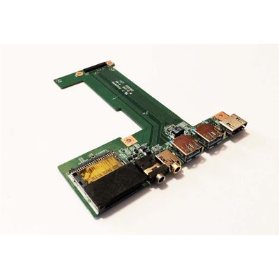 Notebook USB Port Audio Jacks Board for MSI GP70 MS-1758B pulled