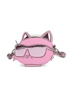 Karl Lagerfeld Kids sac porté épaule Choupette - Rose