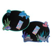 Duckiez Krijtbordje met krijt - onderwater wereld