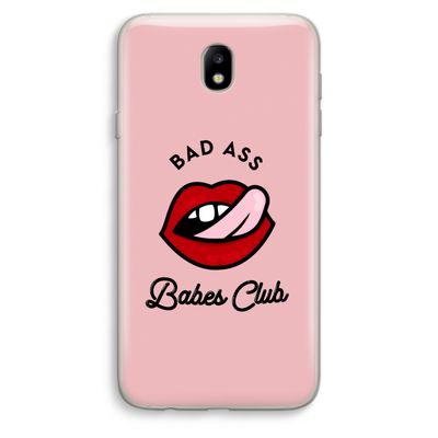 Badass Babes Club: Samsung Galaxy J7 (2017) Transparant Hoesje