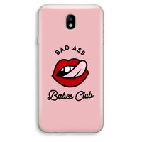 Badass Babes Club: Samsung Galaxy J7 (2017) Transparant Hoesje