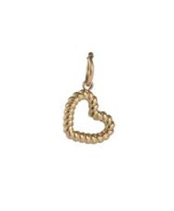 Day&Eve Hanger Open Heart Goud