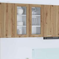 Hangkast 2 pcs Artisan Eiken 40 x 31 x 80 cm Bewerkt hout