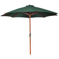 VidaXL Parasol 258 cm groen