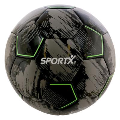 SportX voetbal grey black 330-350gr