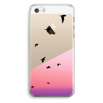 Fly away: iPhone 5 / 5S / SE Transparant Hoesje