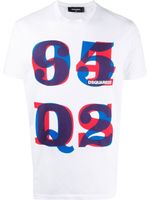 DSQUARED2 t-shirt à imprimé graphique - Blanc - thumbnail