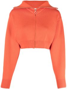 MARANT ÉTOILE pull crop à logo imprimé - Orange