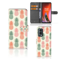 OnePlus Nord 2 5G Book Cover Ananas