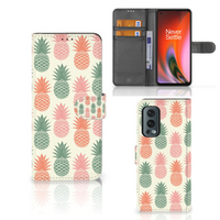 OnePlus Nord 2 5G Book Cover Ananas - thumbnail