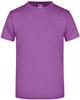 James & Nicholson JN002 Round-T Heavy - Purple - S - thumbnail