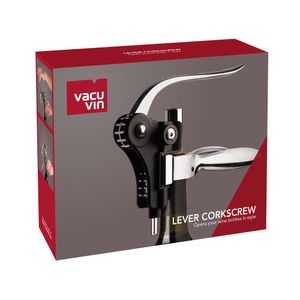 Vacu Vin 66514606 kurkentrekker Zwart, Zilver