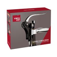 Vacu Vin 66514606 kurkentrekker Zwart, Zilver - thumbnail