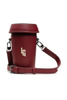 Label Garment Leather Coffee Cup Bag Bordeaux - Maat One Size - Kleur: Bordeaux | Soccerfanshop
