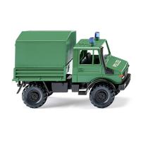 Wiking 037404 H0 Vrachtwagen Mercedes Benz Unimog U 1700 Polizei - thumbnail