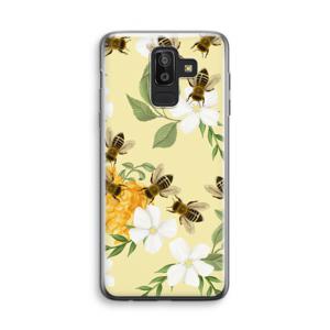 No flowers without bees: Samsung Galaxy J8 (2018) Transparant Hoesje