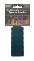 StealthMounts TMSPACE-BLU-6 Spacer Blocks / afstandhouders (6x) 12mm