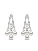 Yoko London bijoux d'oreilles en or blanc 18ct à ornements - Argent